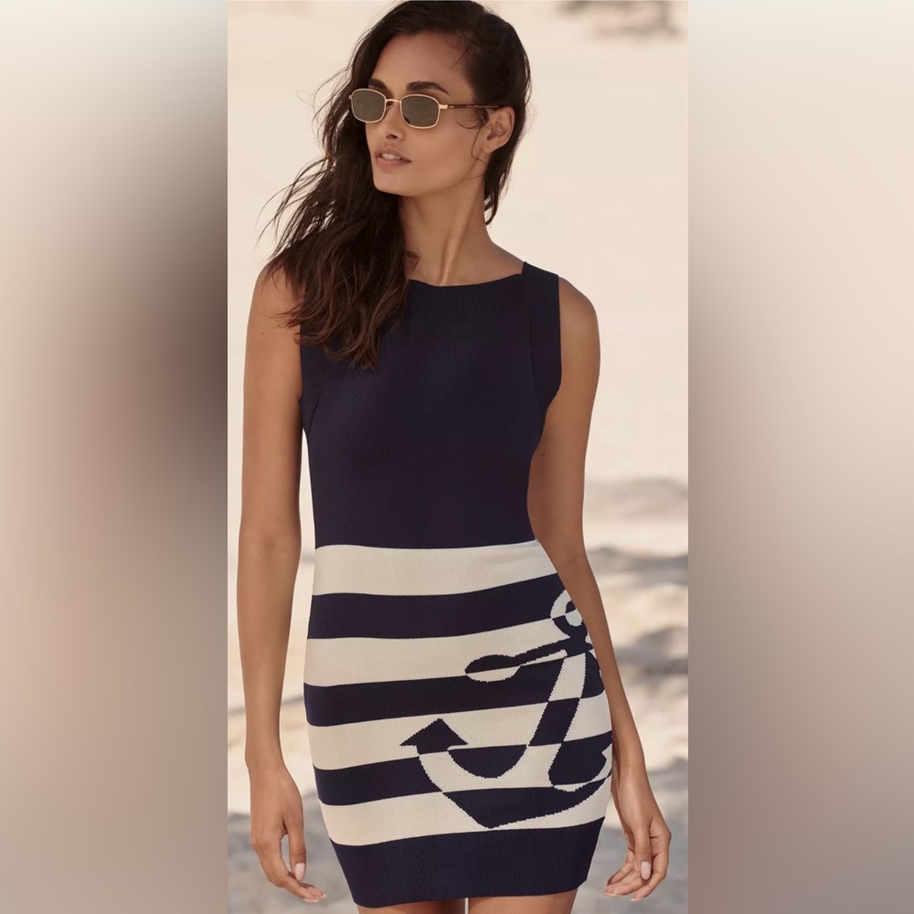 By Anthropologie Knit Tank Dress